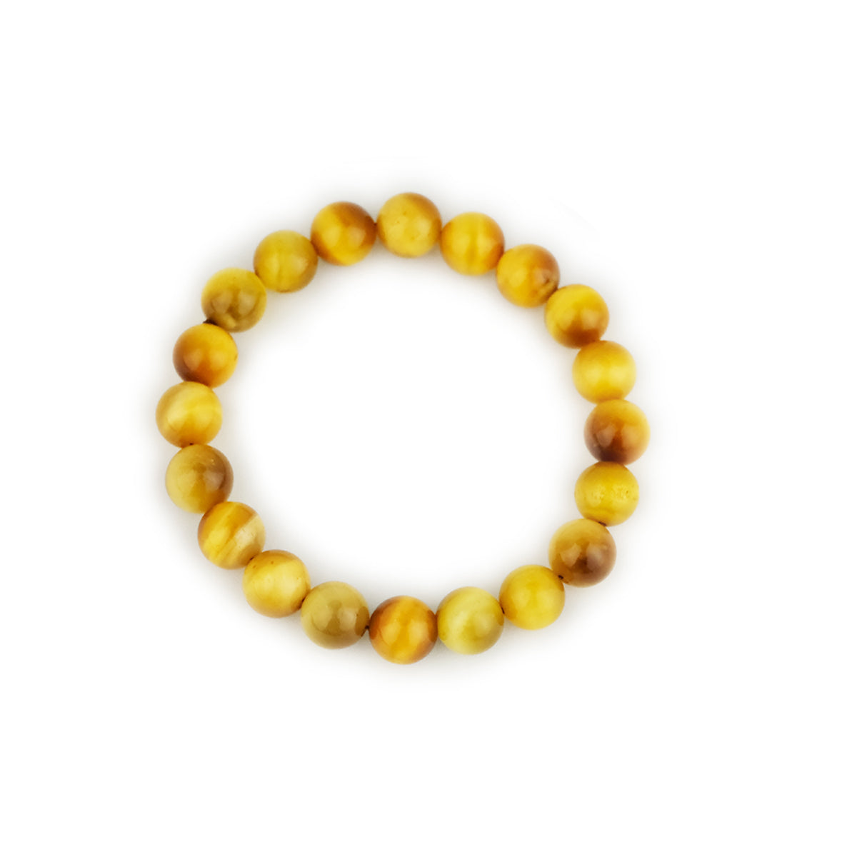 golden tiger's eye citrine crystal bracelet