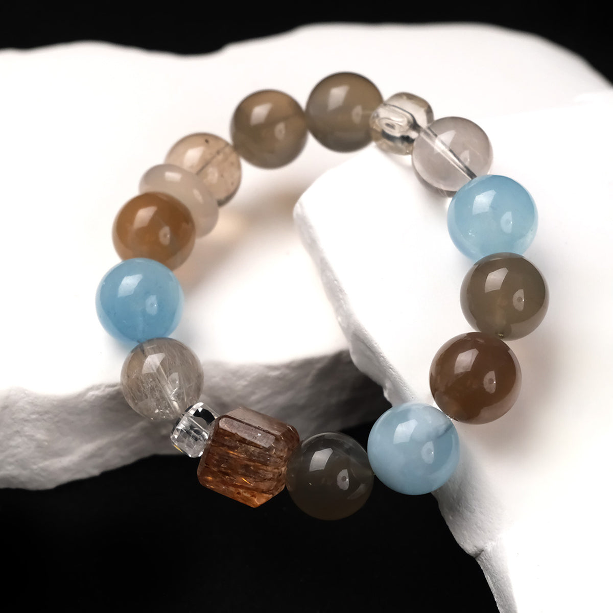 Aquamarine Birthstone Bracelet – March Birthstone Gift