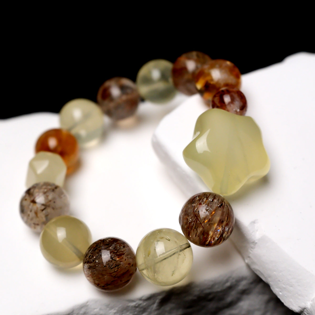 Citrine Manifestation Bracelet – Luck ,Money, Career Growth & Abundance