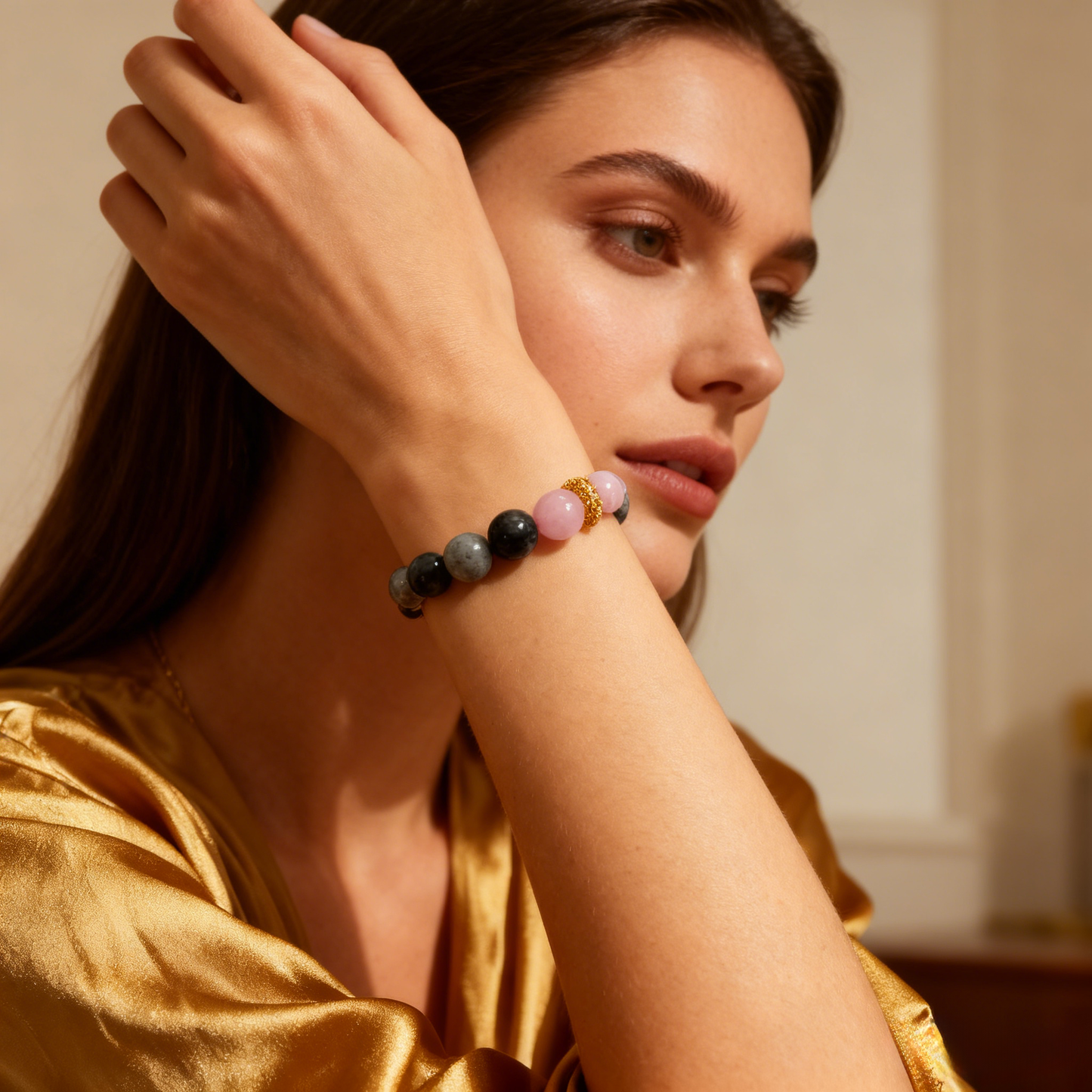 Obsidian Bracelet – Stability & Emotional Strength