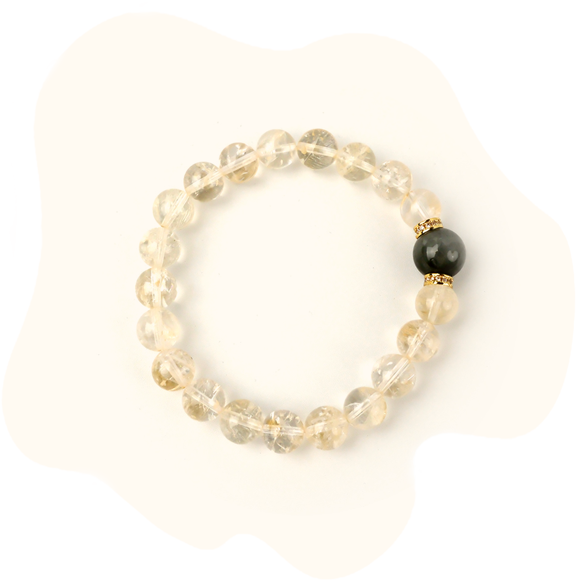 Golden Citrine Energy Bracelet – Success, Motivation & Solar Chakra Healing