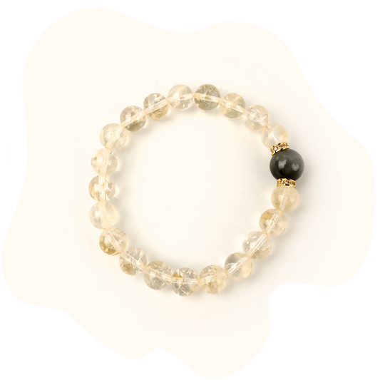 Golden Citrine Energy Bracelet – Success, Motivation & Solar Chakra Healing