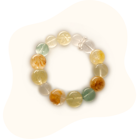 Citrine Aventurine Prosperity Bracelet – Double Luck Energy