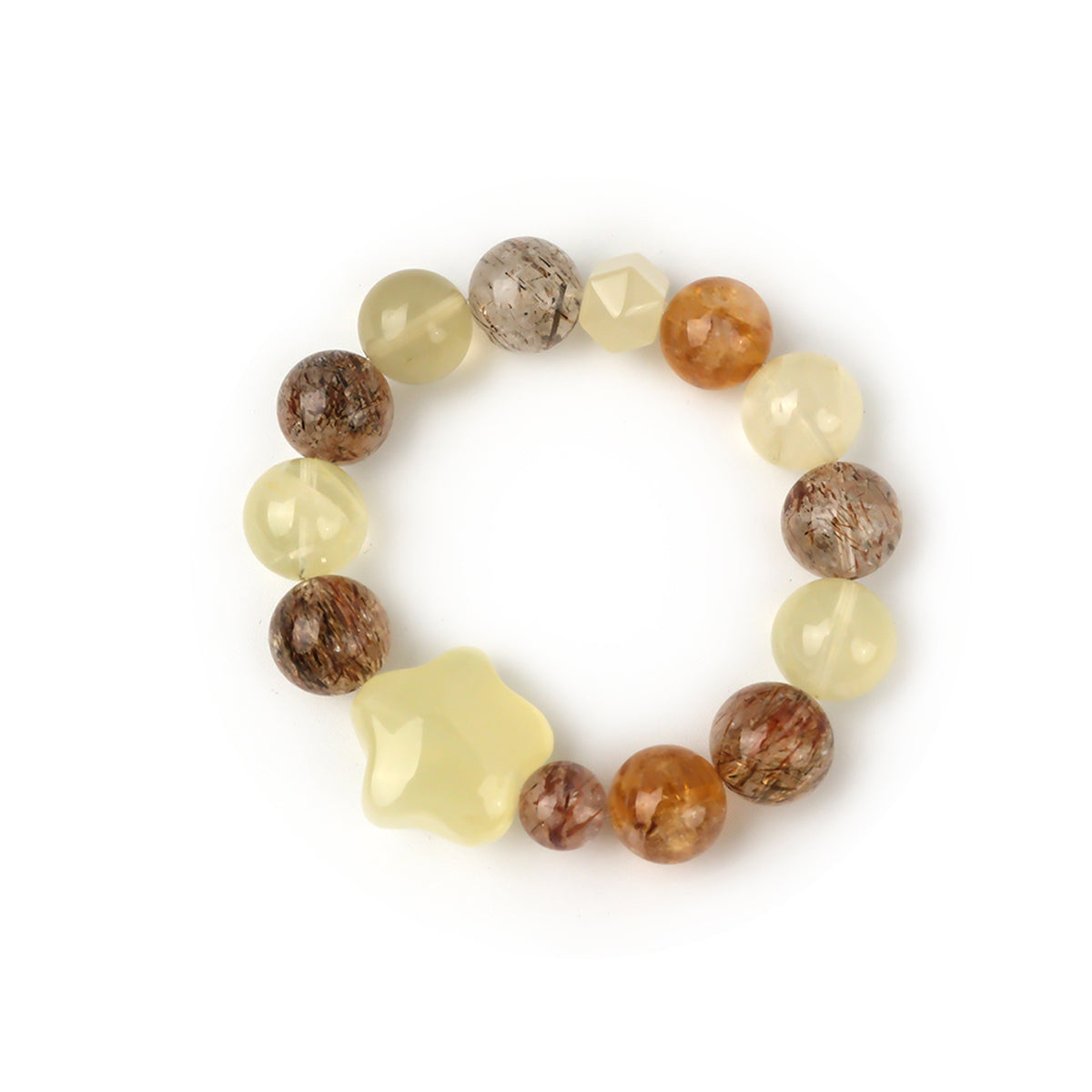 Citrine Manifestation Bracelet – Luck ,Money, Career Growth & Abundance