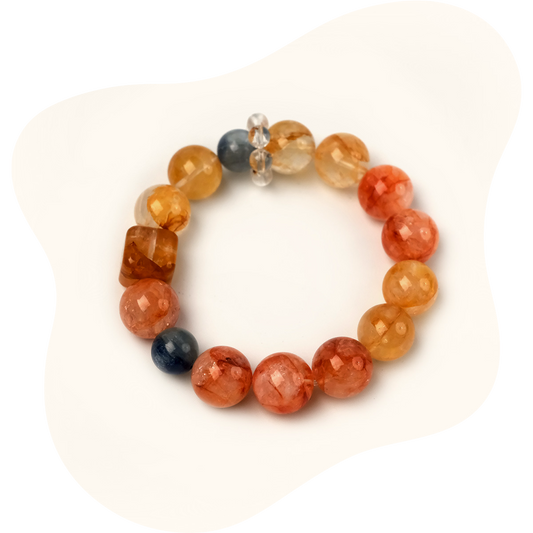Red Agate Protection Bracelet – Stability, Strength & Grounding Energy