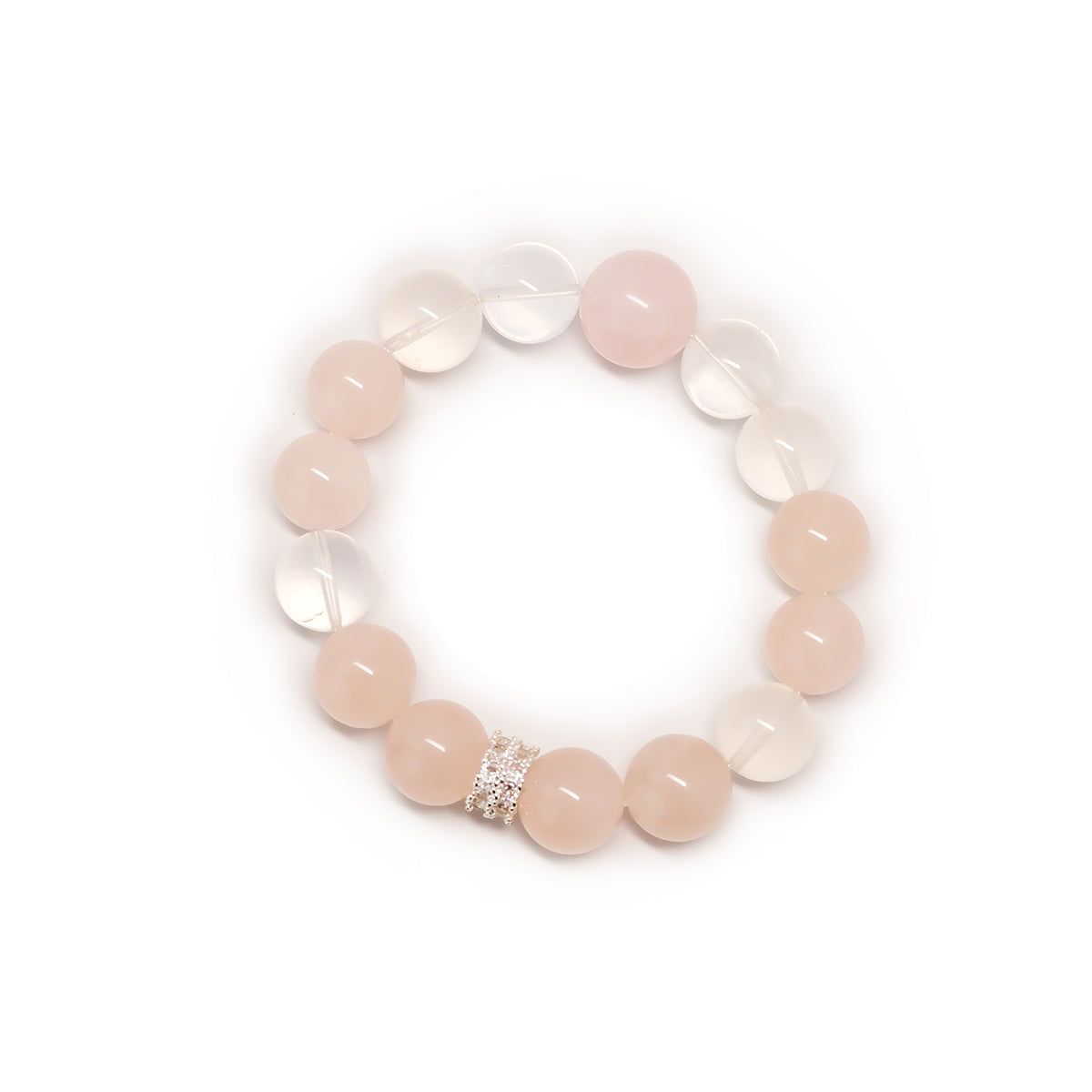Rose Quartz Chic Bracelet – Dainty Pink Crystal Style