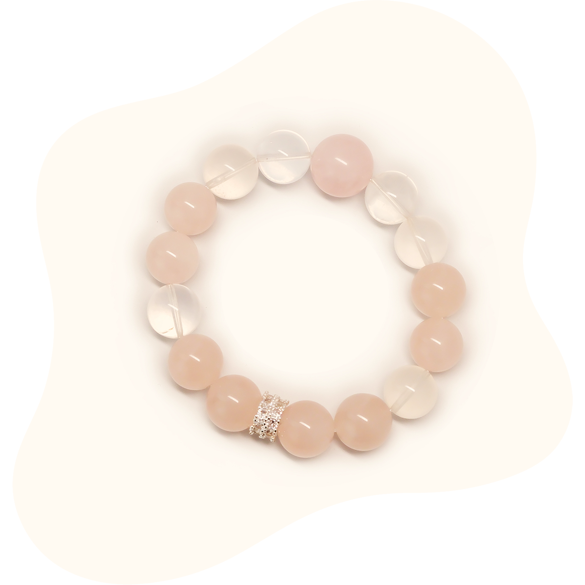 Rose Quartz Chic Bracelet – Dainty Pink Crystal Style