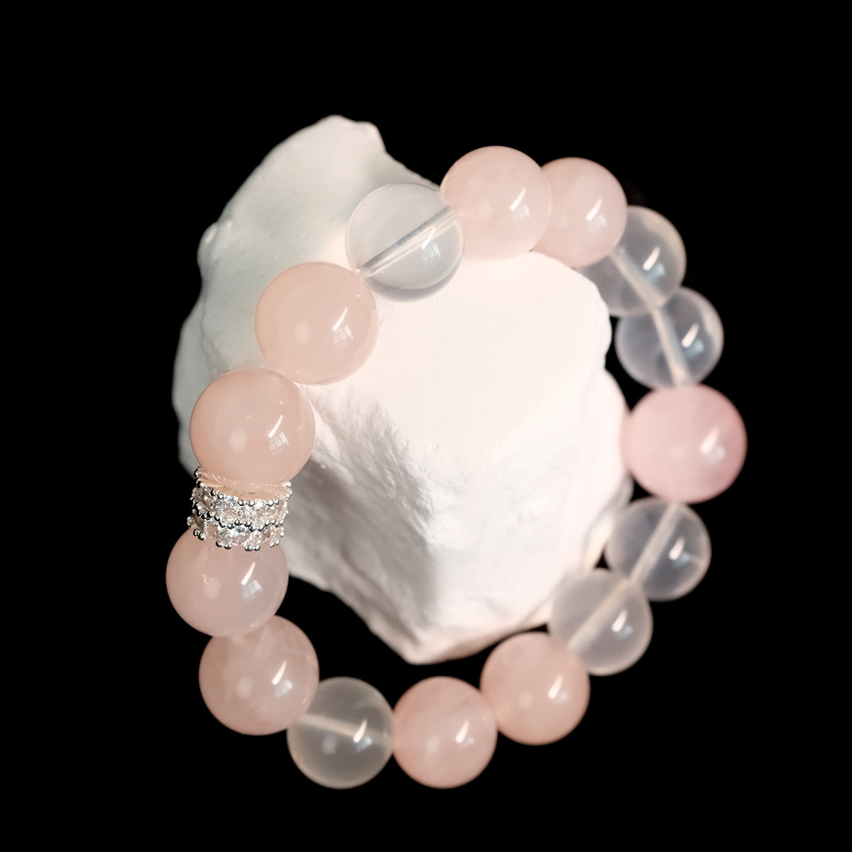 Rose Quartz Chic Bracelet – Dainty Pink Crystal Style
