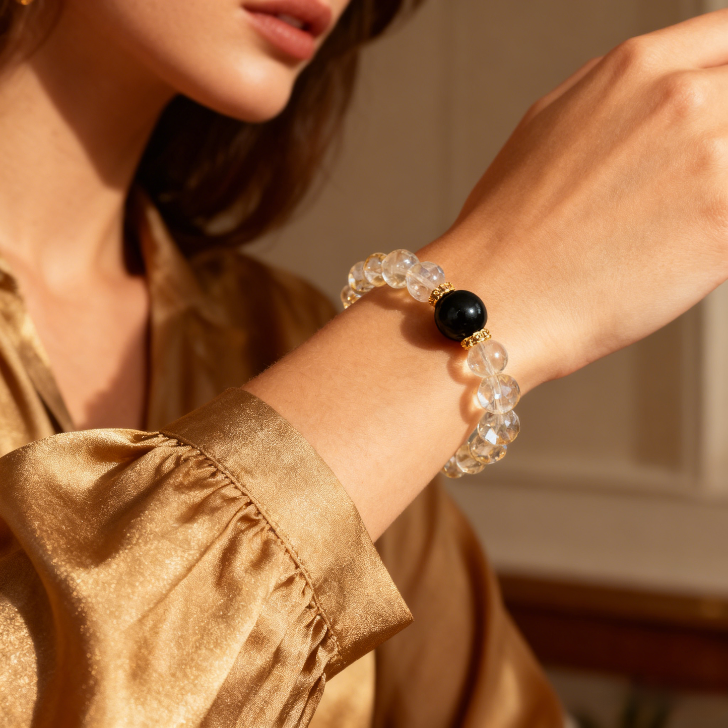 Golden Citrine Energy Bracelet – Success, Motivation & Solar Chakra Healing