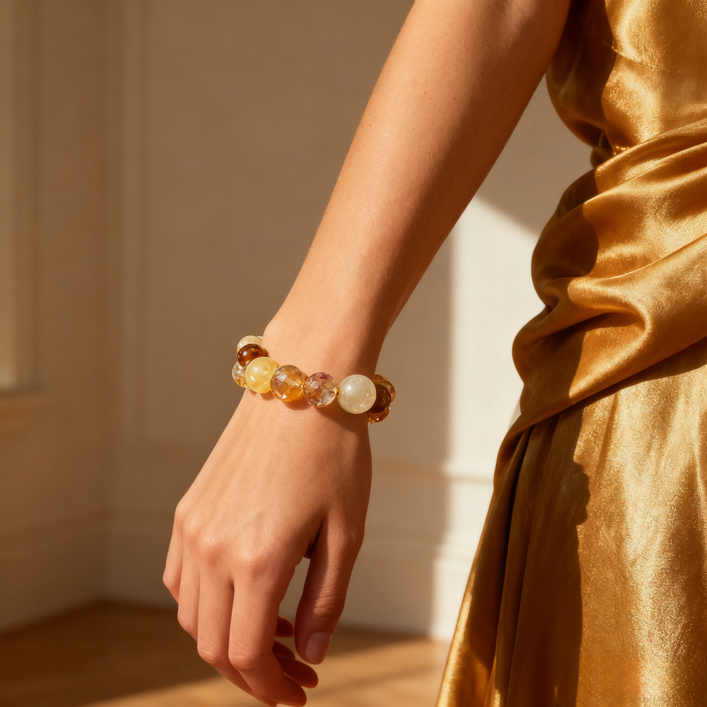 Citrine Power Healing Bracelet – Boost Confidence & Positive Mindset