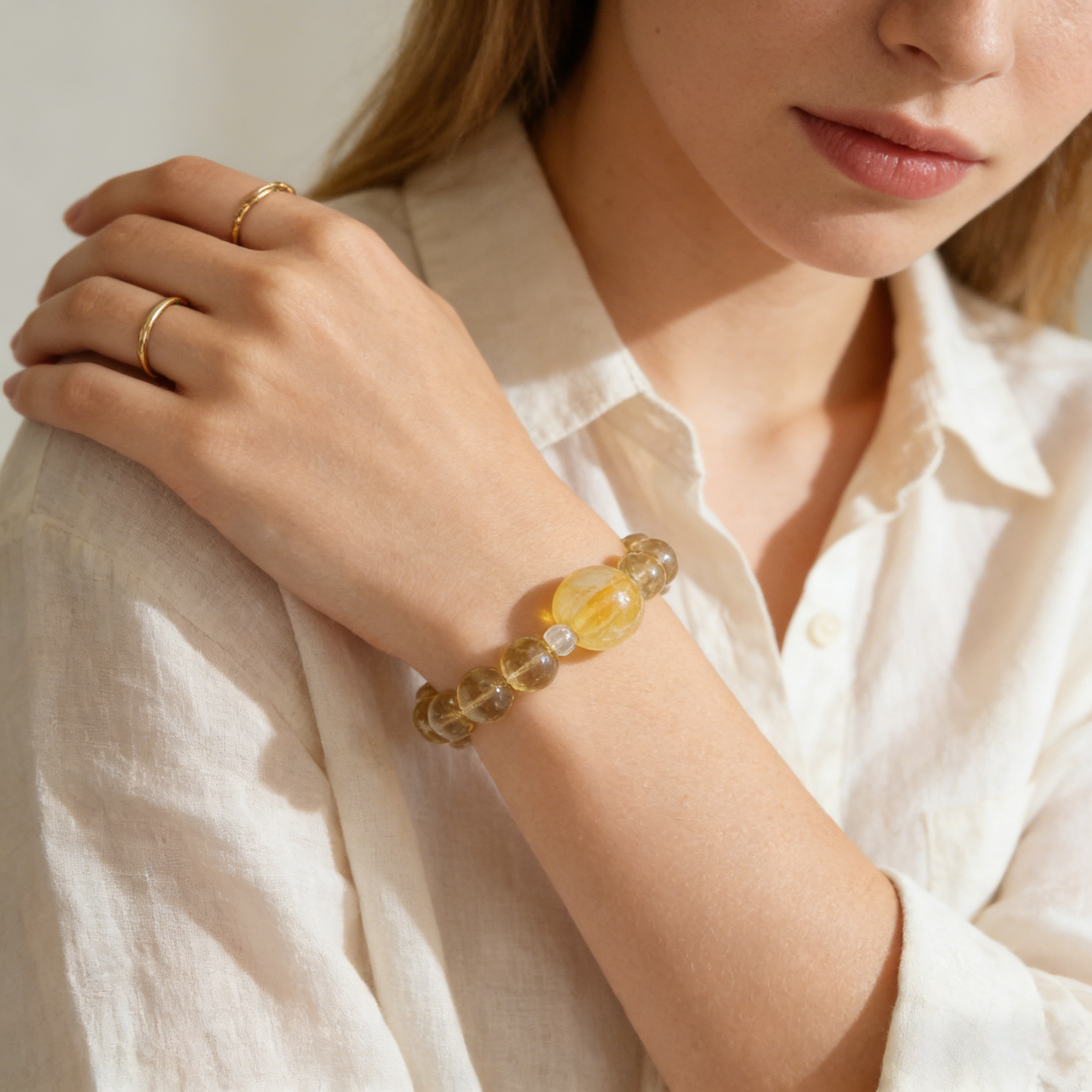 Citrine Success Bracelet – Entrepreneur’s Luck, Focus & Positive Energy