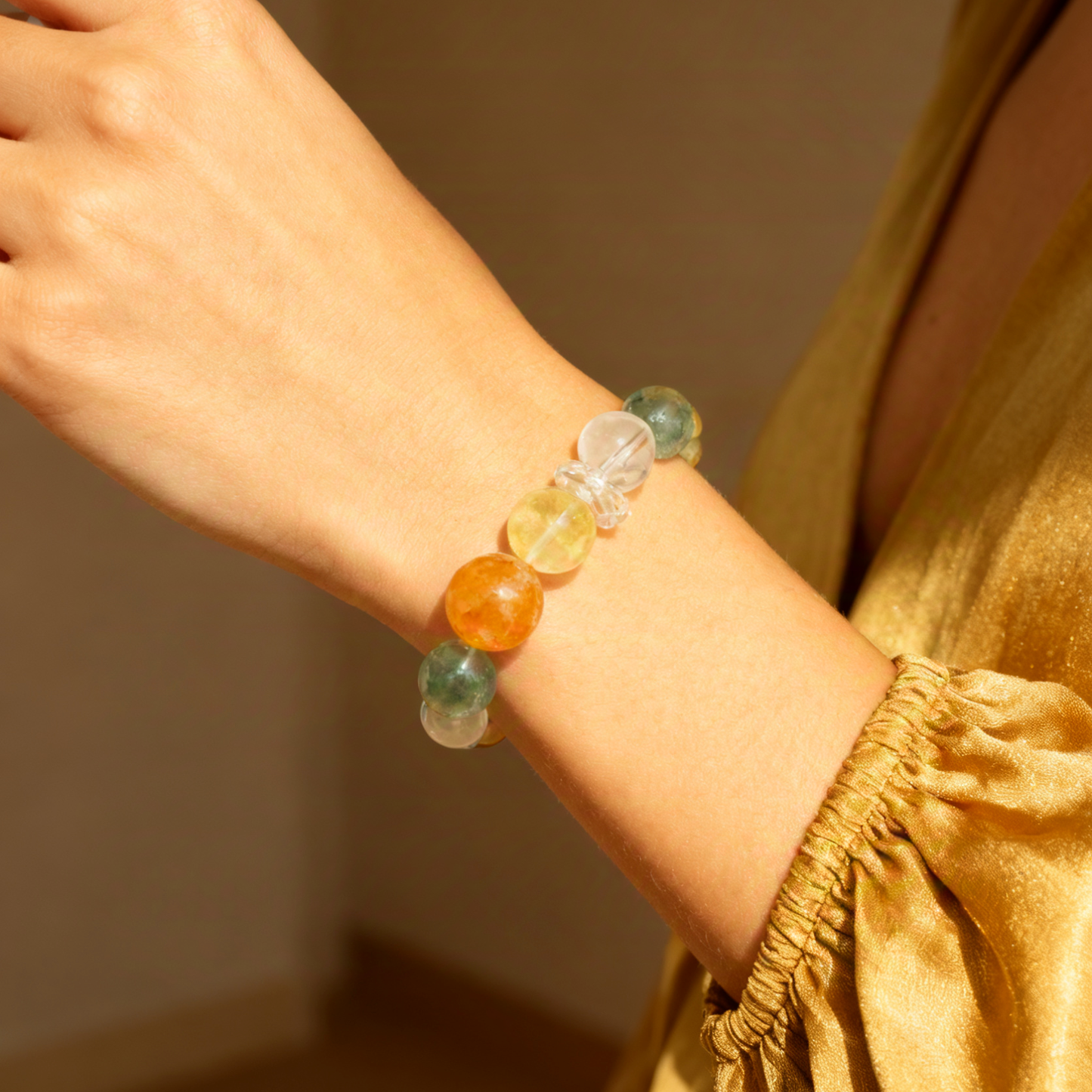 Citrine Aventurine Prosperity Bracelet – Double Luck Energy