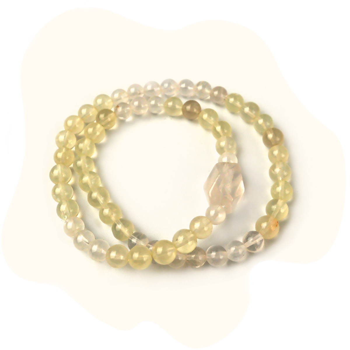 6mm double ring Citrine Money Magnet Bracelet – Abundance, Confidence & Prosperity